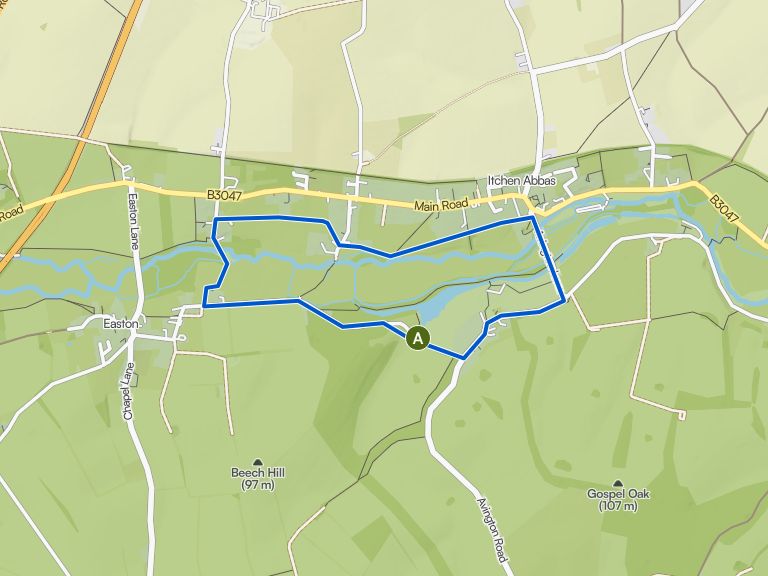 Avington Park loop from Itchen Abbas — South Downs National Park | hike ...